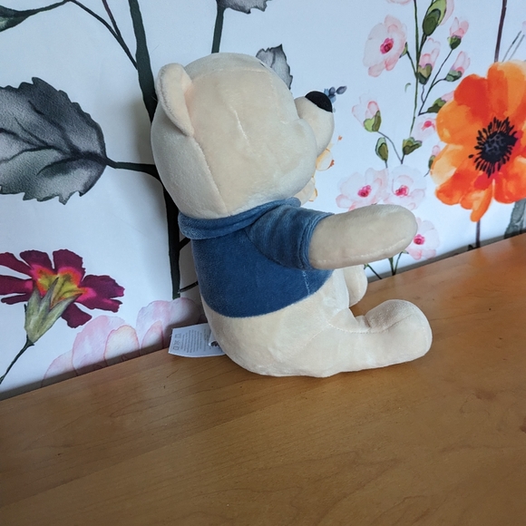 Winnie the Pooh baby ivy & lamb plush beige & blue 6" stuffed animal washable - Picture 10 of 12